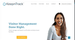 Desktop Screenshot of keepntrack.com